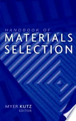 Handbook of materials selection