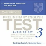 Cambridge preliminary English test 3: audio cd set