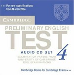 Cambridge preliminary English test 4: audio cd set