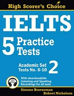 Ielts 5 practice test academic set 2 (test no. 6-10)