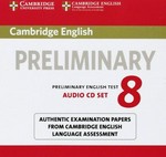 Cambridge preliminary English test 8: audio cd