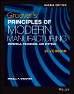 Principles of modern manufacturing: materials, processes, and systems