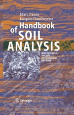 Handbook of soil analysis : mineralogical, organic and inorganic methods