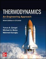 Thermodynamics: an Engineering Approach (SI Units).