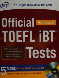 Official TOEFL iBT tests: Volume 2