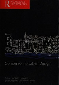 Companion to urban design.