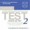 Cambridge preliminary English test 2: audio cd set