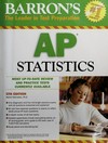 AP statistics. Barron's the leader in test preparation.