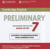 Cambridge preliminary English test 7: audio cd