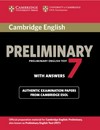 Cambridge English: preliminary 7 with answers