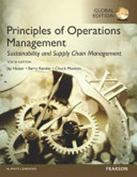 Principles of operations management: sustainability and supply chain management