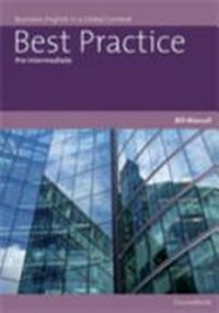 Best practice pre-intermediate WB: Business english in context