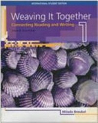 Weaving it together 1: connecting reading and writing