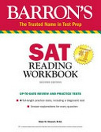 SAT reading workbook: up-to-date review and practice tests
