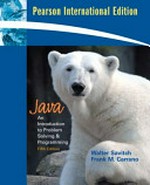Java: an introduction to problem solving & programming.
