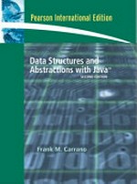 Data Structures and abstractions with java
