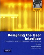 Designing the user interface. Strategies for effective human-computer interaction.