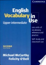 Test your english Vocabulary in use U-I: Upper-intermediate