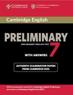 Cambridge English: preliminary 7 with answers