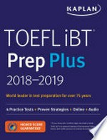 Kaplan TOEFL ibt prep plus 2018-2019