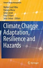 Climate change adaptation, resilience and hazards