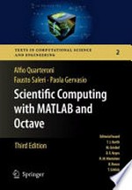 Scientific computing with MATLAB and Octave