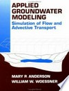 Applied groundwater modeling: simulation of flow and advective transport