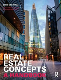 Real estate concepts: a handbook