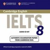 Cambridge English IELTS 8: audio cd set