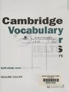 Cambridge english vocabulary for Ielts: with answers self-study vocabulary practice