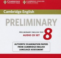 Cambridge preliminary English test 8: audio cd