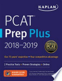 PCAT prep 2018-2019