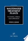 Wastewater treatment plants: planning, design, and operation
