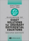 Handbook of exact solutions for ordinary differential equations: Handbook of.