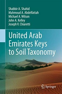 United Arab Emirates key to soil taxonomy